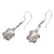 Sterling silver dangle earrings, 'Turtle Soul' - Polished Turtle-Shaped Sterling Silver Dangle Earrings (image 2b) thumbail
