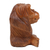 Wood sculpture, 'Bored Orangutan' - Hand-Carved Suar Wood Orangutan Sculpture from Bali (image 2d) thumbail