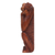 Wood sculpture, 'A Daydreaming Chimpanzee' - Whimsical Suar Wood Monkey Sculpture Hand-Carved in Bali