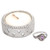 Amethyst cocktail ring, 'Spring Crown' - Polished Classic Faceted Amethyst Cocktail Ring from Bali