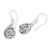 Sterling silver dangle earrings, 'Bali Splendor' - Classic Balinese Drop-Shaped Sterling Silver Dangle Earrings (image 2c) thumbail