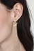 Sterling silver dangle earrings, 'Giraffe Duo' - Polished Giraffe-Shaped Sterling Silver Dangle Earrings