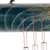 Bamboo wind chime, 'Early Morning Song in Blue' - Bamboo Wind Chime in Blue with Nine Aluminum Pipes from Bali (image 2b) thumbail