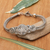 Sterling silver pendant bracelet, 'Butterfly Medal' - Classic Butterfly-Themed Sterling Silver Pendant Bracelet