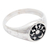Men's sterling silver signet ring, 'Atmosphere Vibes' - Men's Universe-Themed Sterling Silver Signet Ring