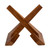 Wood book holder, 'Modern Lectures' - Hand-Carved Modern Natural Brown Jempinis Wood Book Holder (image 2b) thumbail