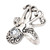 Blue topaz cocktail ring, 'The Loyal Sea Sage' - Classic Octopus-Shaped Blue Topaz Cocktail Ring from Bali