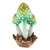 Wood sculpture, 'Harmonious Forest' - Green Mushroom-Themed Jempinis and Benalu Wood Sculpture