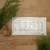 Aluminum sign, 'Sparkling Namaste' - Handcrafted Embossed Aluminum Namaste Sign from Bali