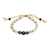 Multi-gemstone beaded bracelet, 'Spiritual Blend' - Adjustable Multi-Gemstone Beaded Yoga Bracelet from Bali