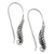 Sterling silver drop earrings, 'Tropical You' - Tropical Leafy Sterling Silver Drop Earrings from Bali