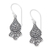 Sterling silver dangle earrings, 'Tropical Crown' - Classic Tropical Sterling Silver Dangle Earrings from Bali