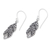 Sterling silver dangle earrings, 'Tropical Nobility' - Traditional Sterling Silver Dangle Earrings Made in Bali