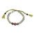 Pulsera de cuentas con múltiples piedras preciosas - Pulsera de yoga con cuentas de piedras preciosas múltiples y largo ajustable