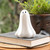 Wood sculpture, 'Lonely Ghost' - Halloween-Themed Distressed Wooden Ghost Sculpture (image 2) thumbail