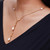 Gold-plated cultured pearl lariat necklace, 'Ocean Morn' - Natural White Pearl Lariat Necklace in 18k Gold Plating