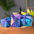 Batik furoshiki-style gift wraps, 'Holiday Night' (set of 3) - Balinese-Crafted Set of 3 Rayon Furoshiki-Style Gift Wraps