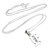 Sterling silver pendant necklace, 'Letter Y' - Classic Polished Sterling Silver Letter Y Pendant Necklace