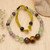 Pulsera de cuentas de fluorita y ojo de tigre - Pulsera balinesa hecha a mano con cuentas de fluorita y ojo de tigre