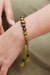 Pulsera de cuentas de unakita y ojo de tigre - Pulsera bohemia de cuentas de unakita y ojo de tigre de Bali