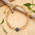 Multi-gemstone beaded bracelet, 'Jubilant Clarity' - Fair Trade Golden Multi-Gemstone Beaded Bracelet from Bali