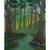 'Sustainable Teak Forest' - Inspirational Teak Forest-Themed Acrylic on Canvas Painting