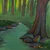 'Sustainable Teak Forest' - Inspirational Teak Forest-Themed Acrylic on Canvas Painting
