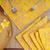 Cotton napkins, 'Lemon Banquet' (set of 6) - Tropical Leafy 6-Piece Lemon Yellow 100% Cotton Napkin Set