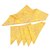 Cotton napkins, 'Lemon Banquet' (set of 6) - Tropical Leafy 6-Piece Lemon Yellow 100% Cotton Napkin Set