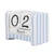 Wood perpetual calendar, 'Bright Days' - Hand-Carved and Painted Wood Perpetual Desk Calendar