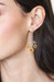 Lemon quartz chandelier earrings, 'Gala of Felicity' - Polished Lemon Quartz Chandelier Earrings Crafted in Bali (image 2j) thumbail