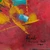 'Sailing' - Red Yellow Blue and Green Modern Abstract Acrylic Painting
