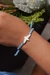 Cotton braided pendant bracelet, 'Fly Like an Eagle' - Cotton Braided Bracelet with Hand-Carved Eagle Pendant