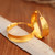 Gold-plated hoop earrings, 'Glorious Hoop' - 18k Gold-Plated Snakeskin Textured Hoop Earrings from Bali