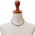 Gold-accented pearl and reconstituted turquoise necklace, 'Boho Spirit' - Cultured Pearl Reconstituted Turquoise Gold Accent Necklace (image 2j) thumbail