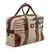 Leather-accented natural fiber shoulder bag, 'Effortless Chic' - Leather-Accented Green Natural Fiber Shoulder Bag from Java
