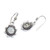 Gold-accented prasiolite dangle earrings, 'Blooming Sunflower' - Sunflower-Shaped Prasiolite Dangle Earrings with Gold Accent