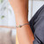 Peridot pendant bracelet, 'Sparkling Glamour' - Adjustable Sterling Silver Pendant Bracelet with Peridot Gem