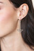 Blue topaz dangle earrings, 'Trapeze Serenity' - Minimalist Blue Topaz and Sterling Silver Dangle Earrings
