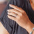 Peridot single stone ring, 'Fortunate Waves' - Artisan-Made Sterling Silver and Peridot Single Stone Ring (image 2j) thumbail