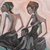 'Traditional Wayang Show' (2024) - Javanese Wayang Kulit Shadow Puppet Show Acrylic Painting