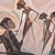'Traditional Wayang Show' (2024) - Javanese Wayang Kulit Shadow Puppet Show Acrylic Painting
