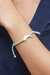 Cotton braided pendant bracelet, 'Dolphin & Waves' - Ocean-Inspired 100% Cotton Braided Dolphin Pendant Bracelet