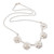 Sterling silver filigree pendant necklace, 'Delphinium Delight' - Floral Filigree Matte-Finished Silver Pendant Necklace