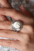 Sterling silver cocktail ring, 'Dreamy Night' - Moon-Inspired Folk Art-Themed Sterling Silver Cocktail Ring (image 2j) thumbail