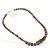 Gold-accented tiger’s eye beaded pendant necklace, 'Classic Chocolate' - 18k Gold-Accented Tiger’s Eye Beaded Pendant Necklace (image 2d) thumbail