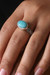 Amazonite cocktail ring, 'Ocean Luster' - Sterling Silver Cocktail Ring with Cabochon Amazonite Stone (image 2j) thumbail