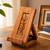 Wood phone holder, 'Thriving Modernity' - Nature-Themed Foldable Brown Jempinis Wood Phone Holder (image 2) thumbail
