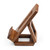 Wood phone holder, 'Thriving Modernity' - Nature-Themed Foldable Brown Jempinis Wood Phone Holder (image 2c) thumbail