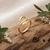 Gold-plated wrap ring, 'Embrace the Glow' - 18k Gold-Plated Brass Wrap Ring with Openwork Accent (image 2) thumbail